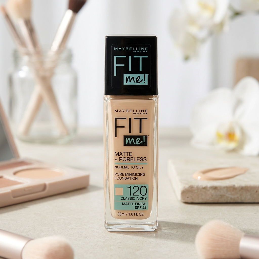 Maybelline New York Fit Me Matte+Poreless Foundation (30ml)